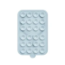 Octobuddy Silicone Suction Cup Phone Case Mount Magnet - Baby Blue