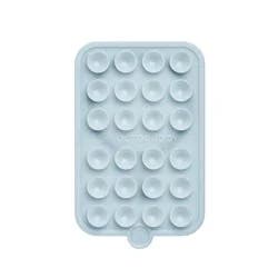 Octobuddy Silicone Suction Cup Phone Case Mount Magnet - Baby Blue
