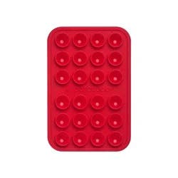 Octobuddy Silicone Suction Cup Phone Case Mount Classic - Red