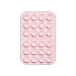 Octobuddy Silicone Suction Cup Phone Case Mount Classic - Chalk Pink