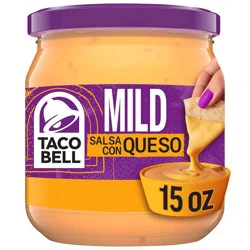 Taco Bell Mild Salsa Con Queso Cheese Dip - 15oz