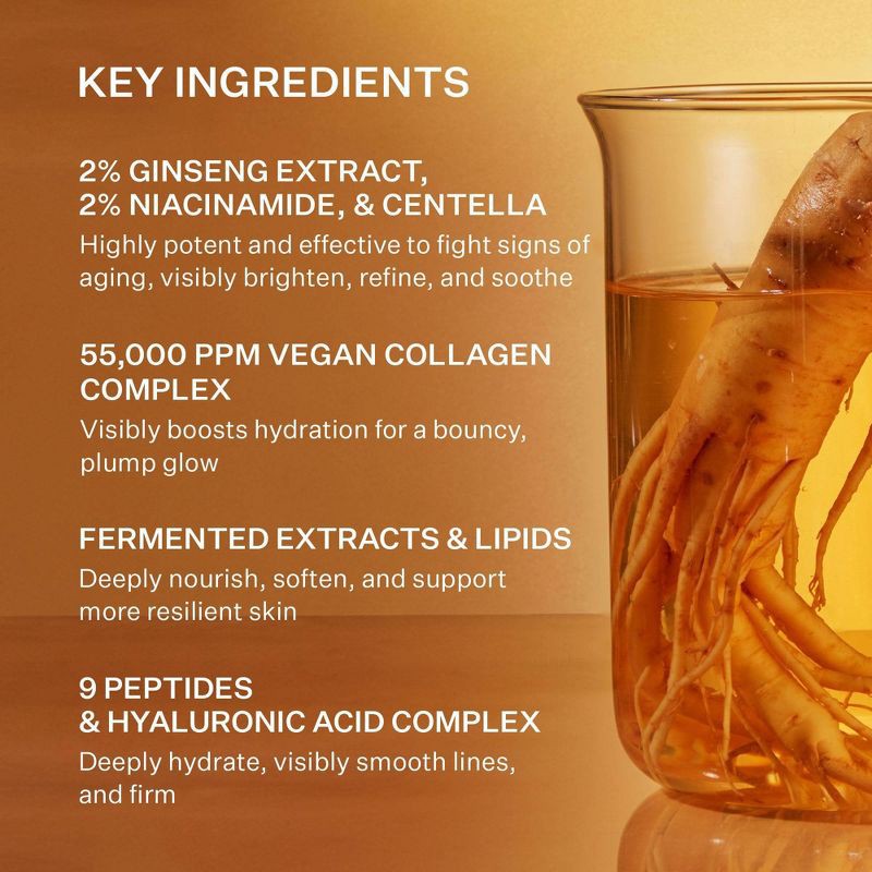 slide 6 of 9, Peach & Lily Glass Skin Ginseng Collagen Mask Set - 7ct - Ulta Beauty, 7 ct