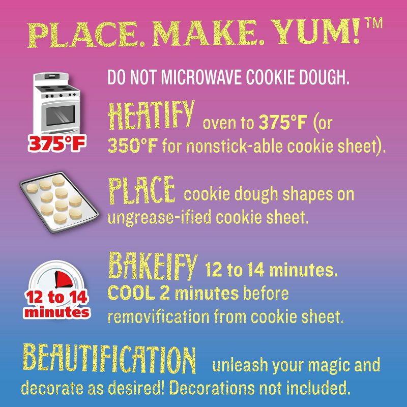 slide 5 of 7, Pillsbury Wicked Sugar Cutout Cookies - 6oz/10ct, 10 ct; 6 oz