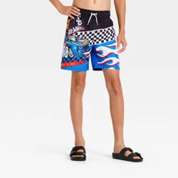 Boys' Mattel Swim Shorts - Black M