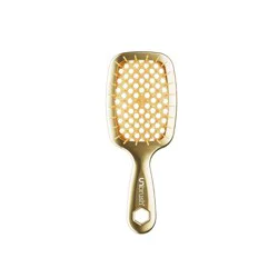 UNbrush Mini Hair Brush - Chrome Gold