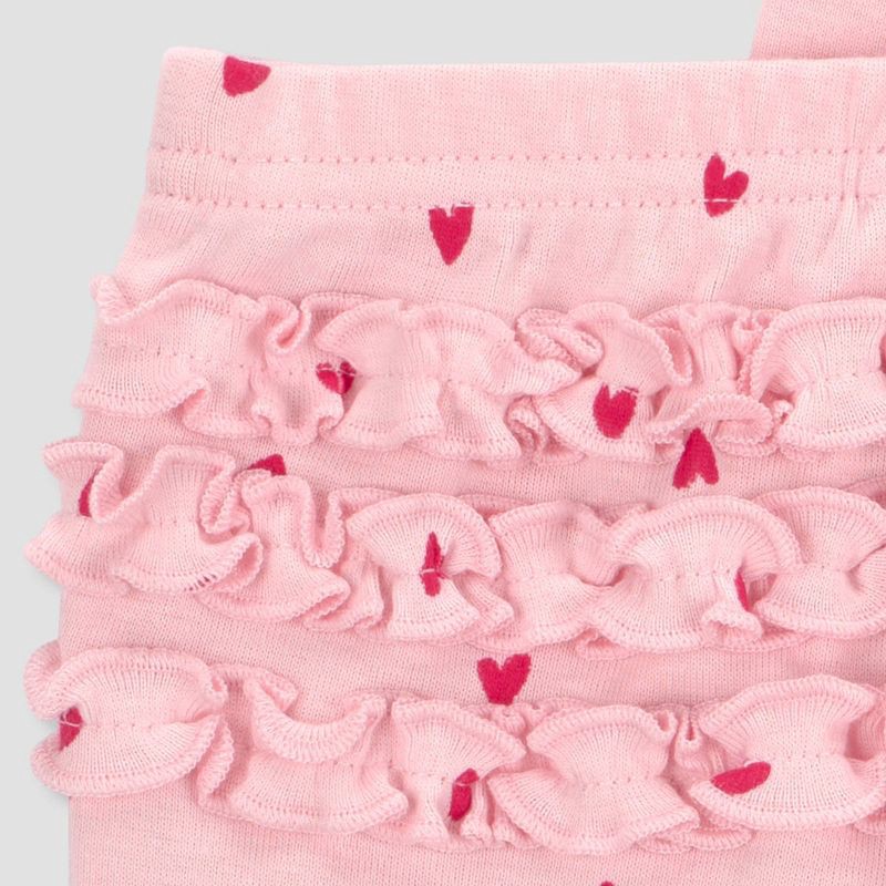 slide 2 of 3, Carter's Just one you® Baby Girls' 2pc Valentines Day Little Love Bodysuit and Pull-On Pants Set - Pink 9M, 2 ct