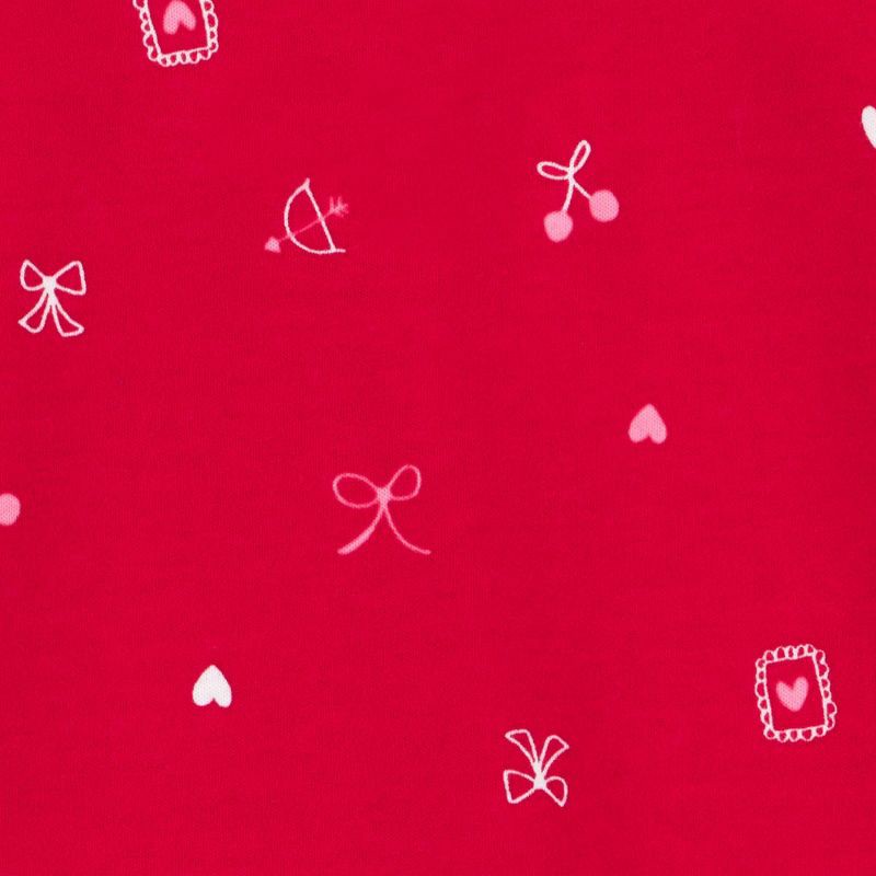 slide 3 of 4, Carter's Just one you® Baby Girls' Valentine's Day Sleep N' Play with Headband - Red 6M, 1 ct