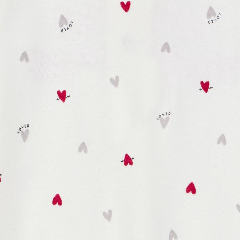 slide 3 of 4, Carter's Just One You® Baby Boys' Little Valentine Sleep N' Play with Hat - White Newborn, 1 ct