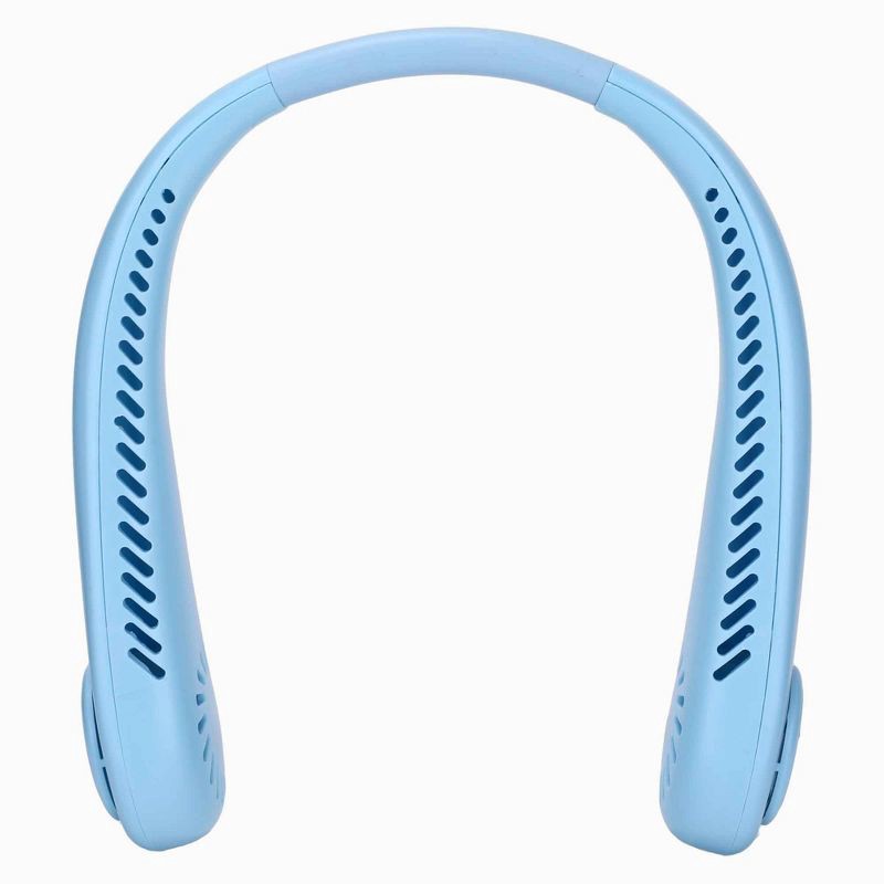 slide 2 of 8, IJoy Cool Down Portable Neck Fan - Blue, 1 ct