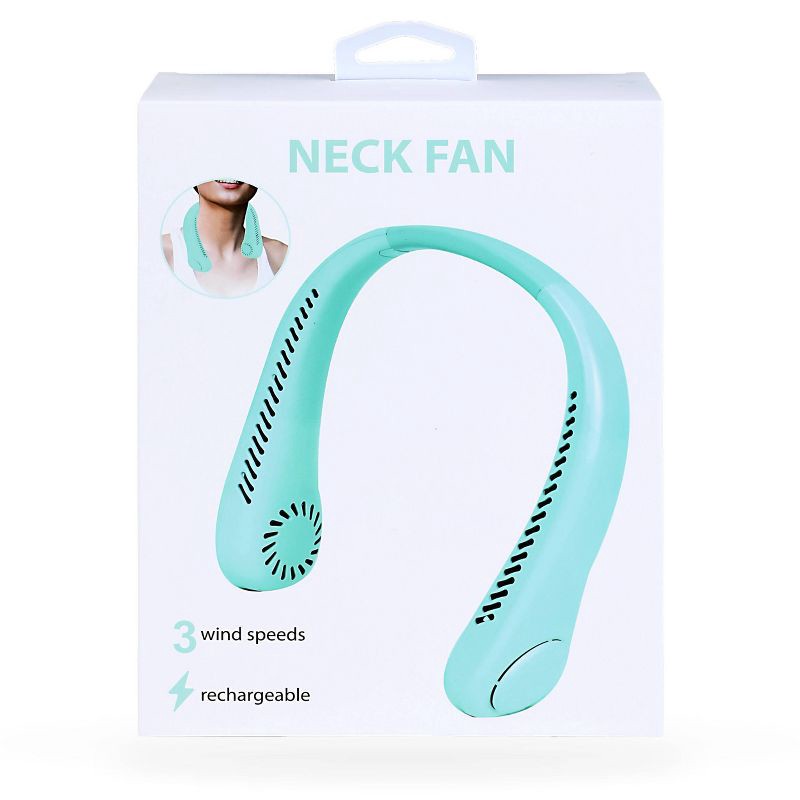 slide 4 of 6, IJoy Cool Down Portable Neck Fan - Teal, 1 ct
