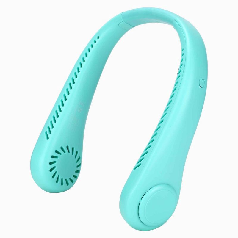 slide 1 of 6, IJoy Cool Down Portable Neck Fan - Teal, 1 ct