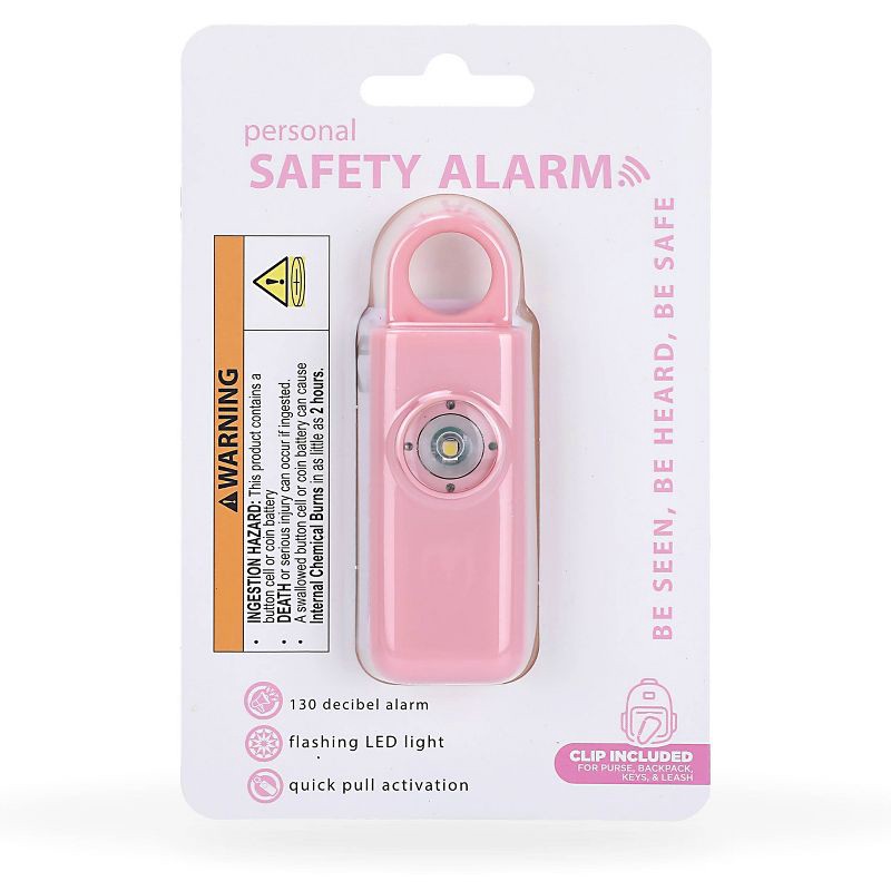 slide 3 of 4, IJoy Personal Safety Alarm - Pink, 1 ct