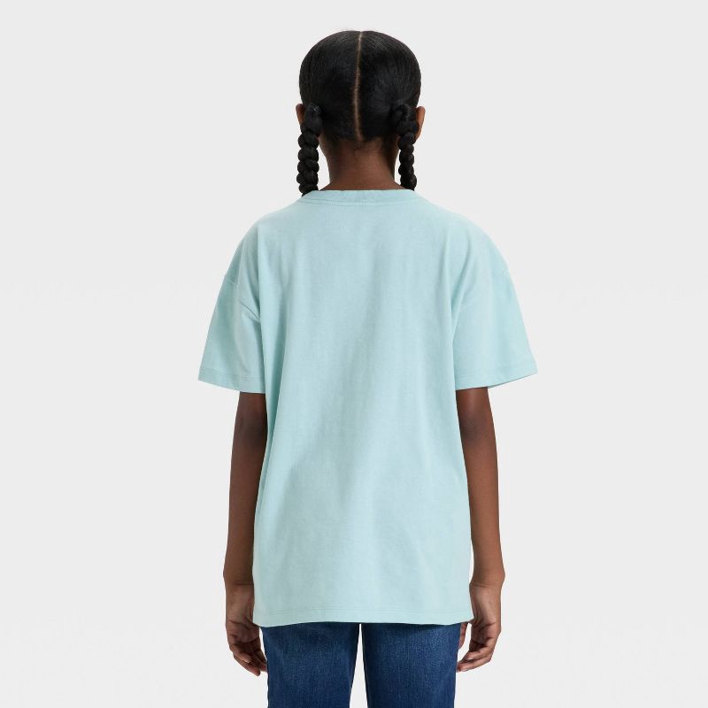 slide 3 of 4, Girls' Barbie Rodeo Boxy Short Sleeve Graphic T-Shirt - Sage Green XL, 1 ct