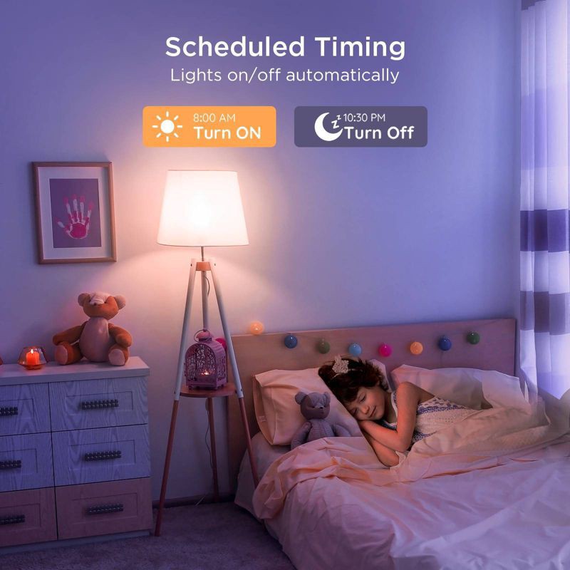 slide 9 of 11, Govee A19 800 lmn White Bulbs 2pk, 2 ct