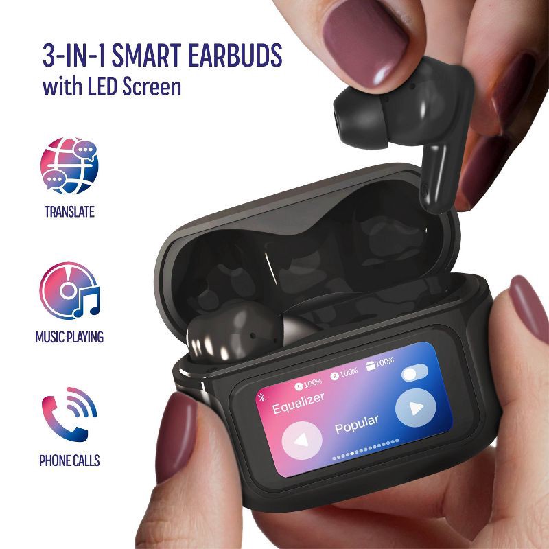 slide 4 of 11, Verse.ai Language Translation Earbuds - White, 1 ct