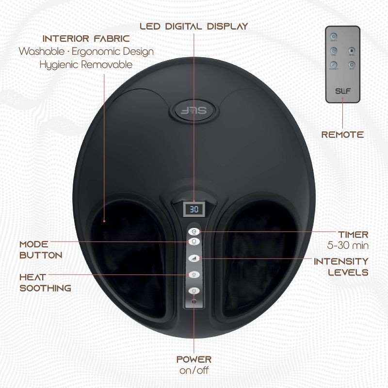 slide 2 of 10, SLF Shiatsu Foot Massager, 1 ct