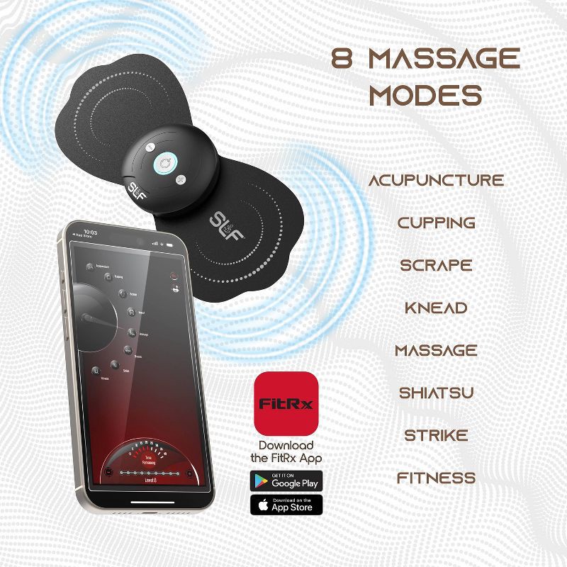 slide 3 of 9, SLF Electrode Wireless Massager, 1 ct