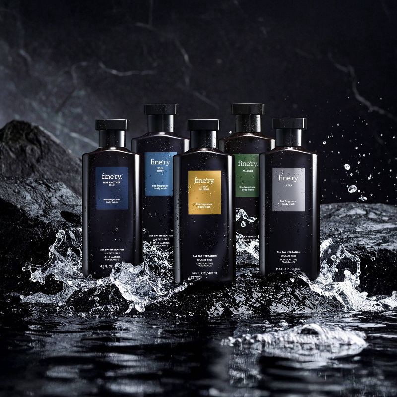 slide 4 of 5, fine'ry. Men's Body Wash - Alleged - 14.5 fl oz, 14.5 fl oz