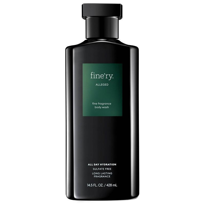 slide 1 of 5, fine'ry. Men's Body Wash - Alleged - 14.5 fl oz, 14.5 fl oz