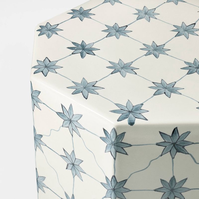 slide 4 of 6, Threshold designed w/Studio McGee Ceramic Accent Table Natural Off-White - Threshold™ designed with Studio McGee (Fully Assembled), 1 ct