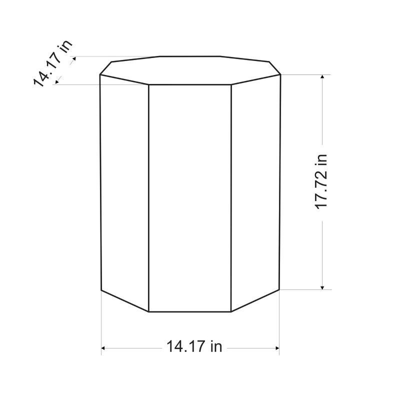 slide 6 of 6, Threshold designed w/Studio McGee Ceramic Accent Table Natural Off-White - Threshold™ designed with Studio McGee (Fully Assembled), 1 ct