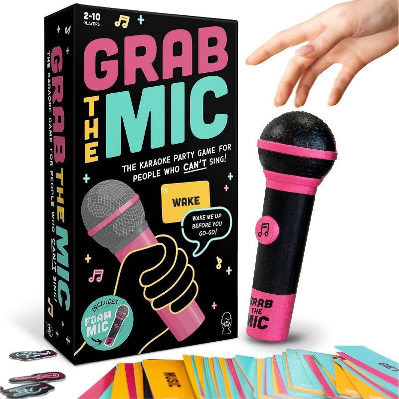 slide 1 of 11, Lucky Egg Grab The Mic Board Game, 1 ct
