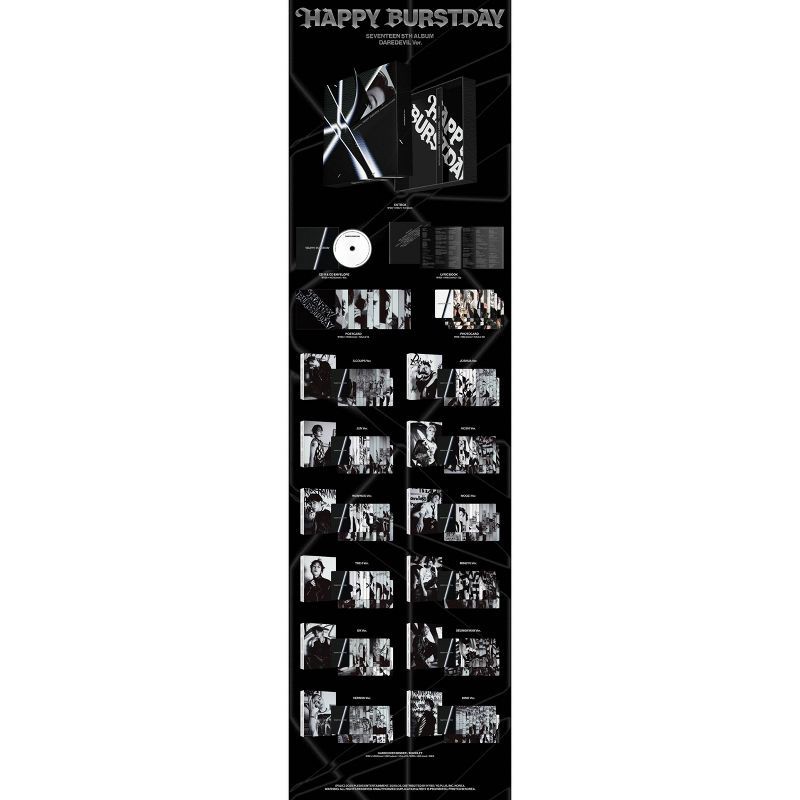 slide 2 of 2, Universal Music Group SEVENTEEN - 5th Studio Album 'HAPPY BURSTDAY' (DAREDEVIL Ver.) (CD), 1 ct