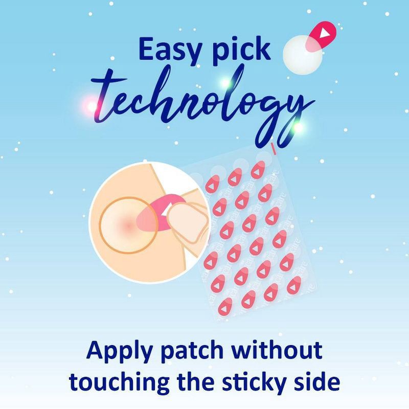 slide 5 of 7, Nexcare Holiday Thin and Transparent Acne Patches - 30ct, 30 ct