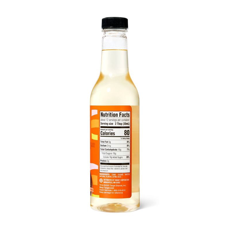 slide 2 of 3, Orange Cream Flavored Syrup - 12.7 fl oz - Good & Gather™, 12.7 fl oz