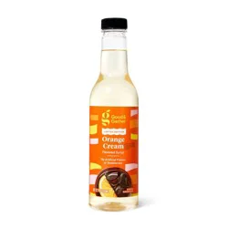 Orange Cream Flavored Syrup - 12.7 fl oz - Good & Gather™