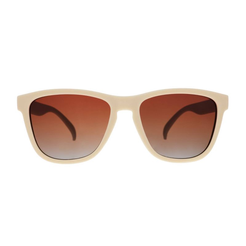 slide 1 of 5, goodr Adult OG Rectangle Toasted Marshmallow Magic Sunglasses - Beige, 1 ct