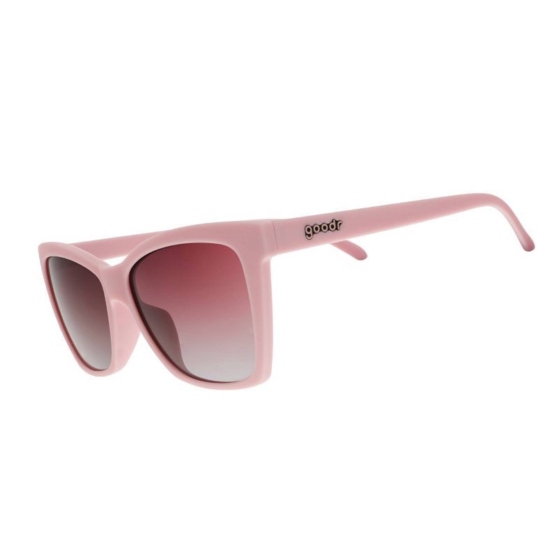 slide 2 of 4, goodr Adult PG Cateye Rose Retail Therapy Sunglasses - Pink, 1 ct