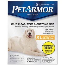 PetArmor Flea & Tick Protection For Dogs 89 lbs and Up