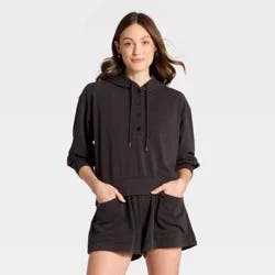 Women's Hooded Sweatshirt - Universal Thread™ Black XL