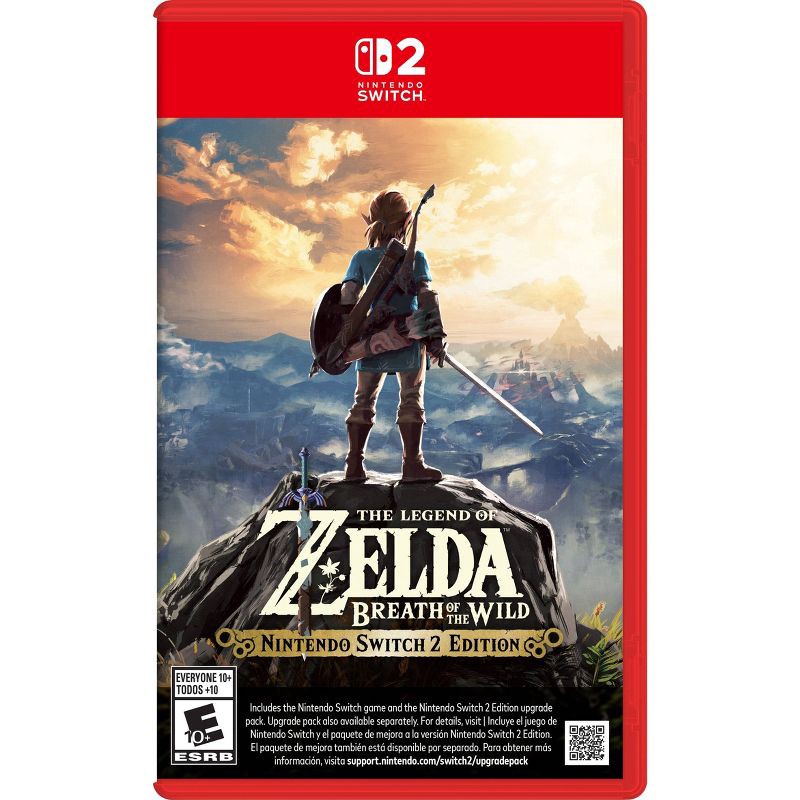 slide 1 of 4, The Legend of Zelda: Breath of the Wild - Nintendo Switch 2 Edition, 1 ct