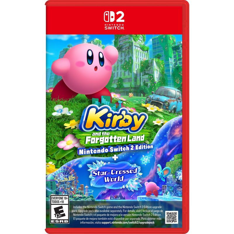 slide 1 of 9, Kirby and the Forgotten Land - Nintendo Switch 2 Edition + Star-Crossed World, 1 ct