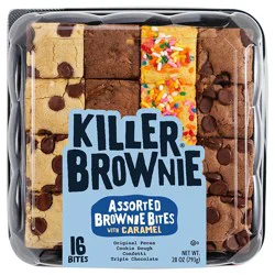 Killer Brownie Assorted Brownie With Caramel - 28 oz