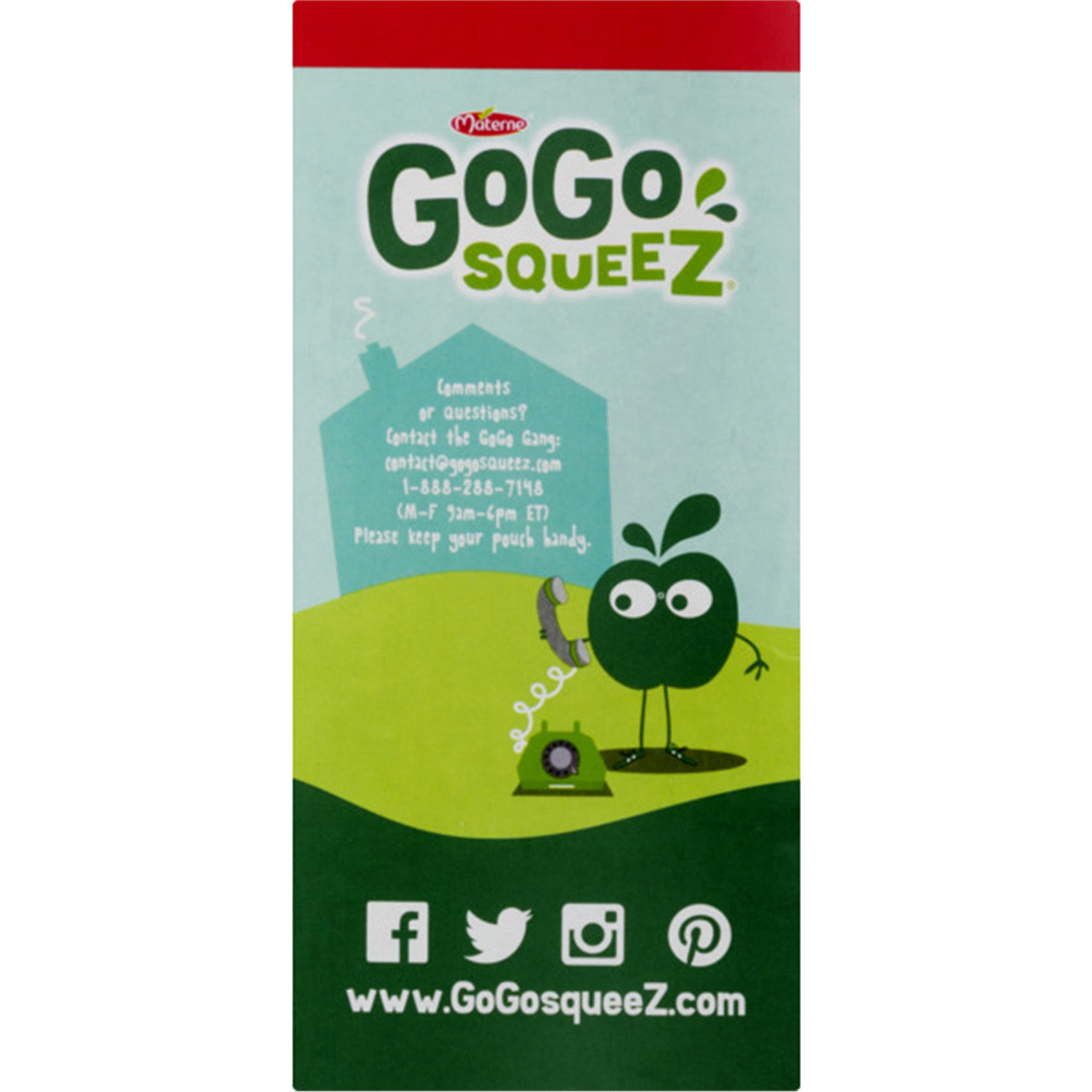 slide 4 of 7, GoGo squeeZ Apple, Banana & Strawberry Applesauce On The Go Variety Pack, 12 ct; 3.2 oz