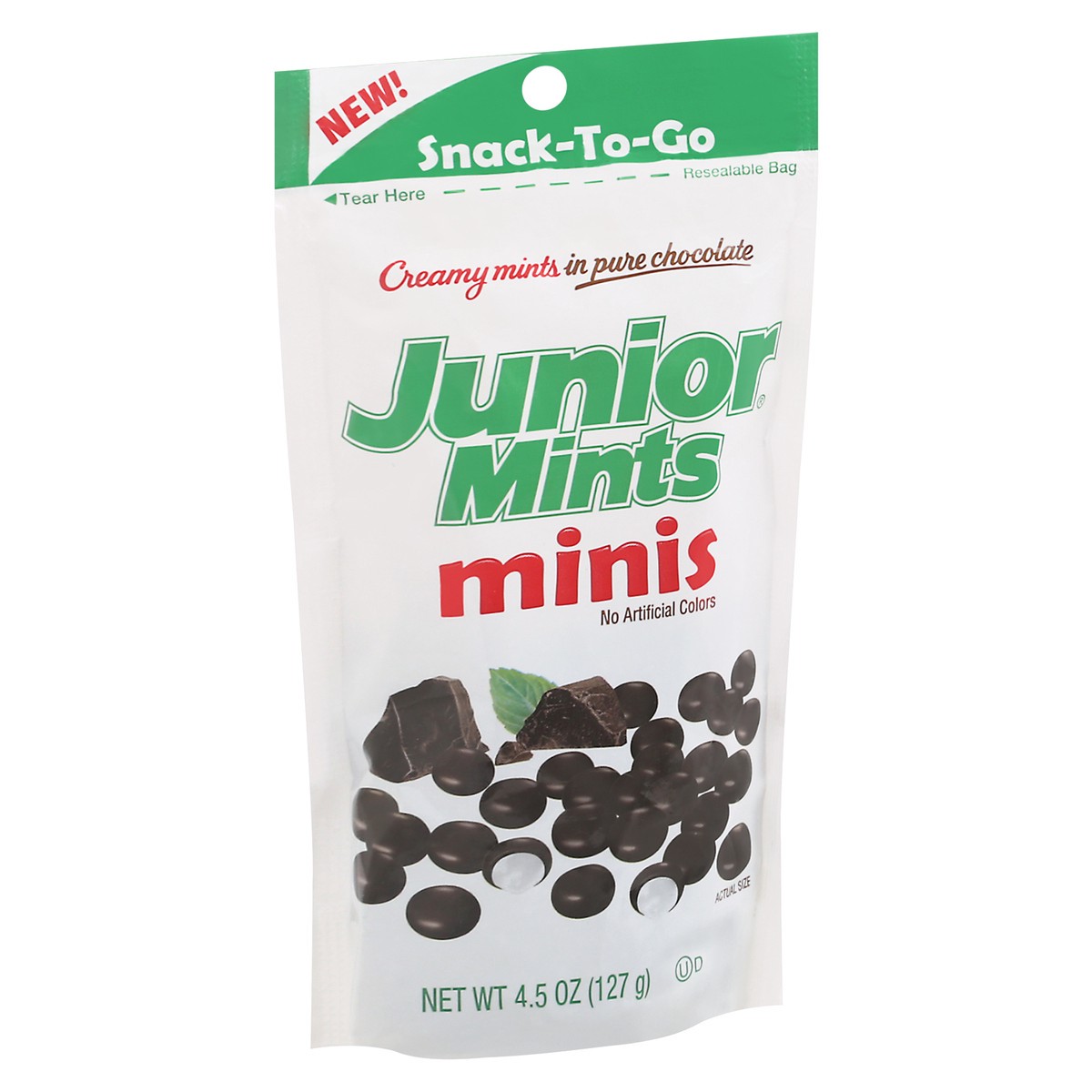 slide 2 of 9, Junior Mints Minis Candy 4.5 oz, 4.5 oz