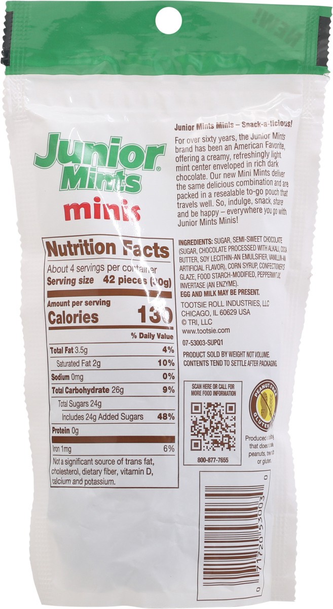 slide 5 of 9, Junior Mints Minis Candy 4.5 oz, 4.5 oz