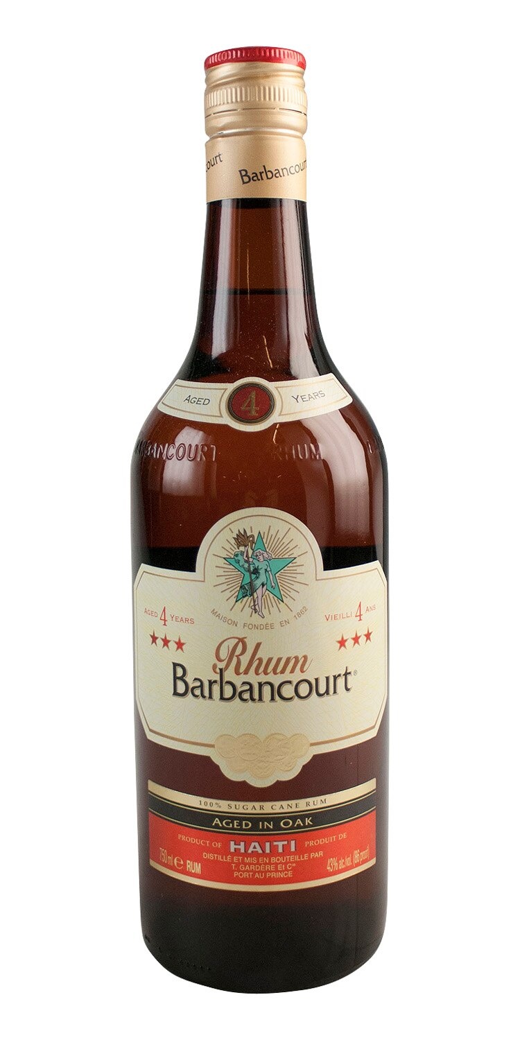 slide 1 of 1, Barbancourt Rhum Barbancourt 3 Star 4 Year Rum, 750 ml