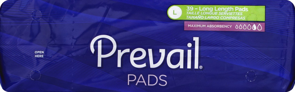 slide 2 of 4, Prevail Pads 39 ea, 39 ct