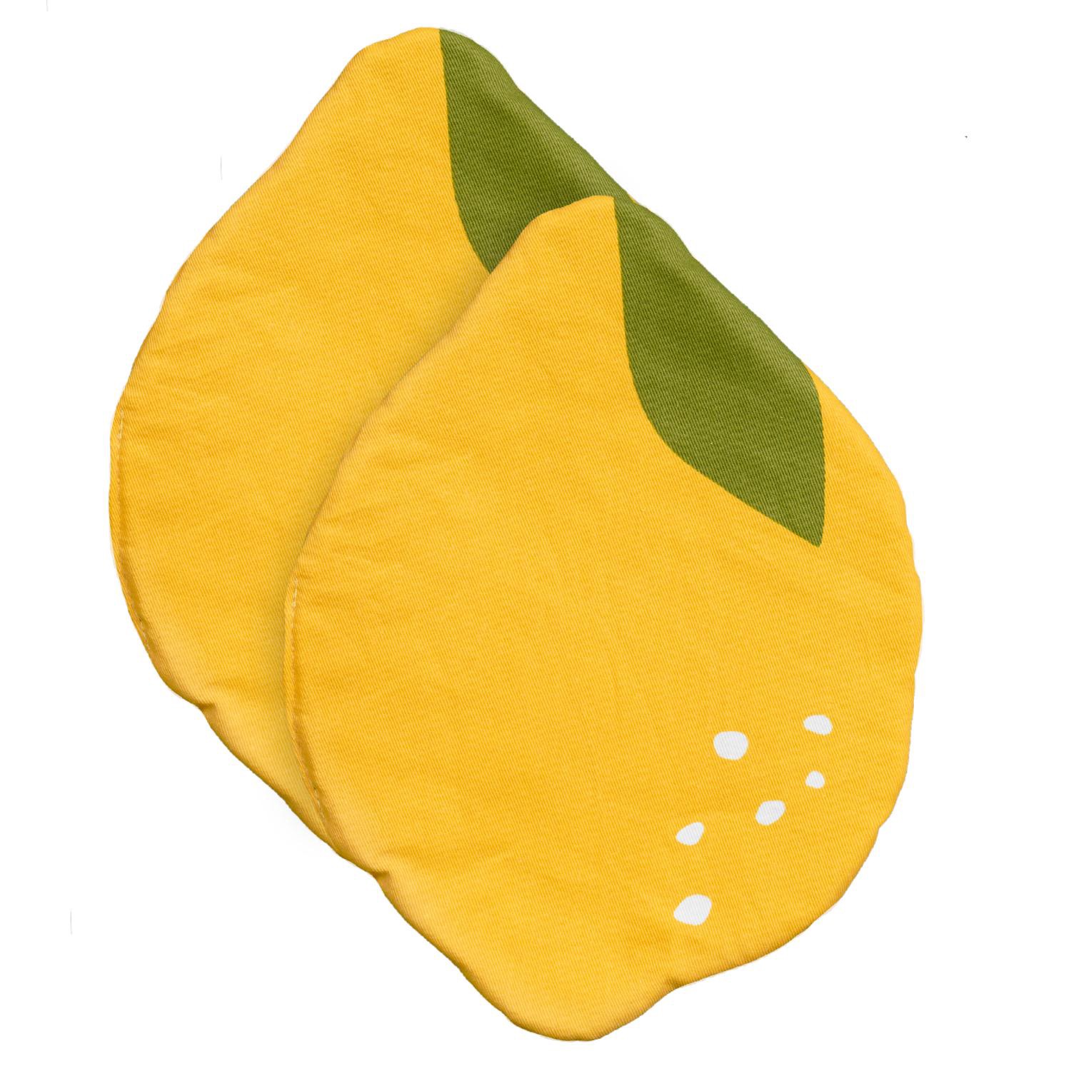 slide 1 of 2, Room & Retreat Italian Lemon Shaped Pot Holder, 7.2 In X 9.6 In, XL