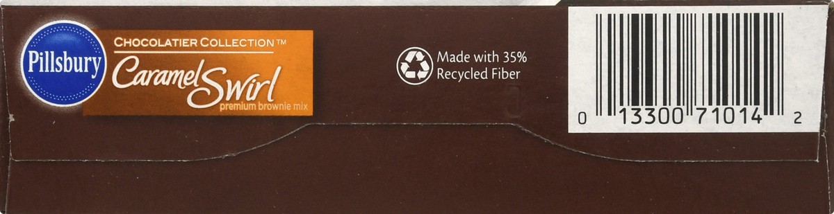 slide 4 of 9, Pillsbury Caramel Swirl Brownie Mix, 14.6 oz