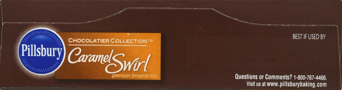 slide 9 of 9, Pillsbury Caramel Swirl Brownie Mix, 14.6 oz