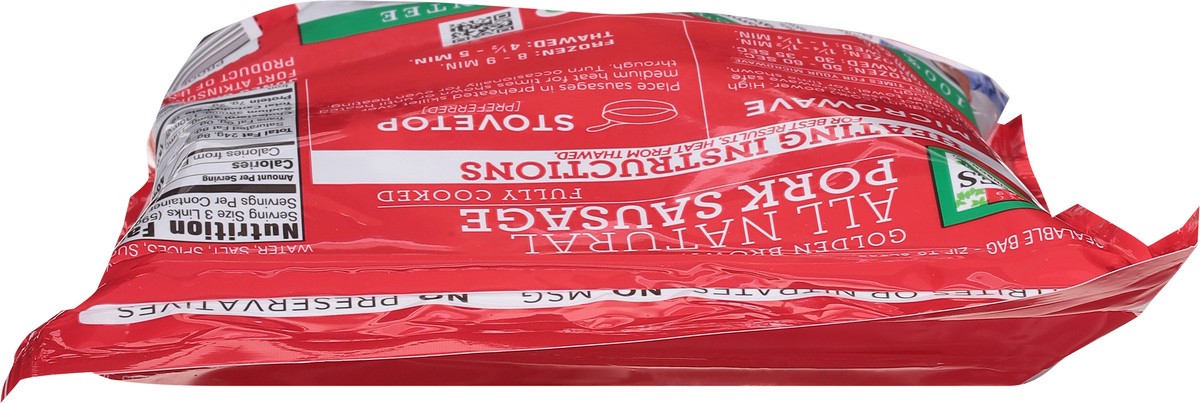 slide 8 of 14, Jones Dairy Farm All Natural Golden Brown Pork Sausage 20 oz, 20 oz