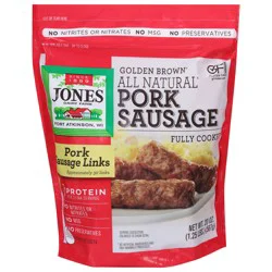 Jones Dairy Farm All Natural Golden Brown Pork Sausage 20 oz