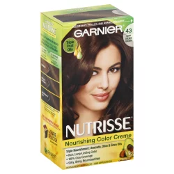 Garnier Nourishing Permanent Hair Color Creme - 43 Dark Golden Brown