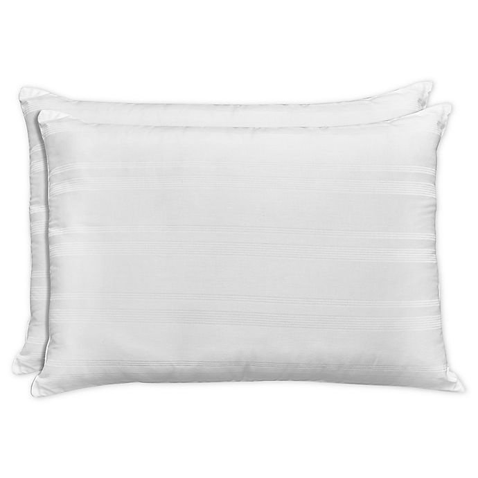 slide 1 of 4, SALT Microfiber King Bed Pillows - White, 2 ct