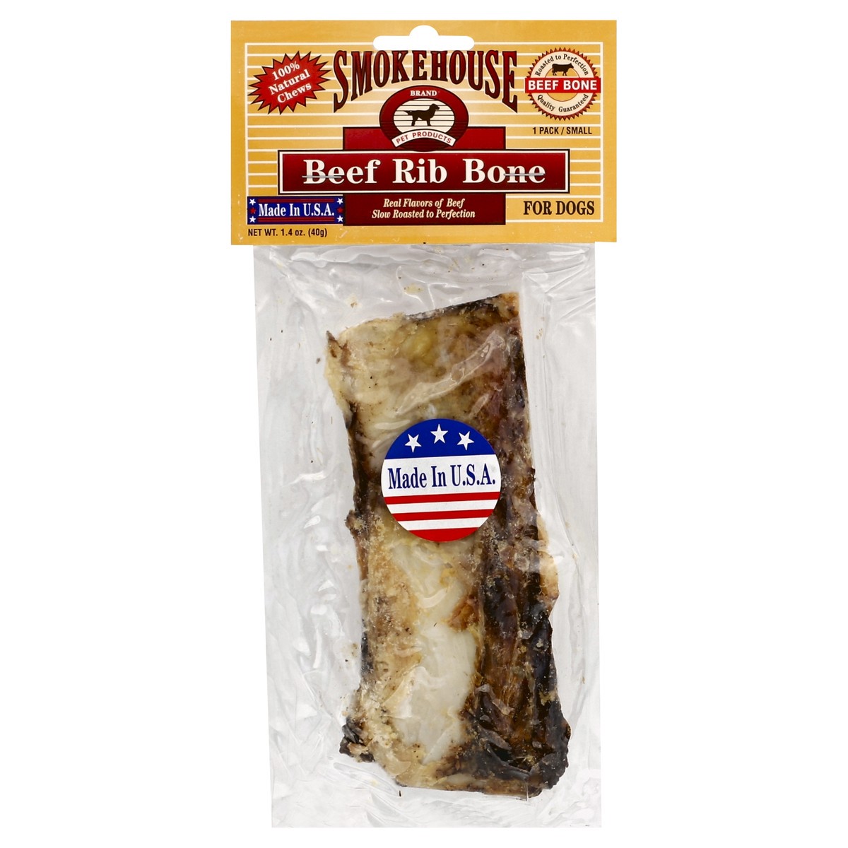 slide 2 of 3, Smokehouse Bone 1.4 oz, 1.4 oz